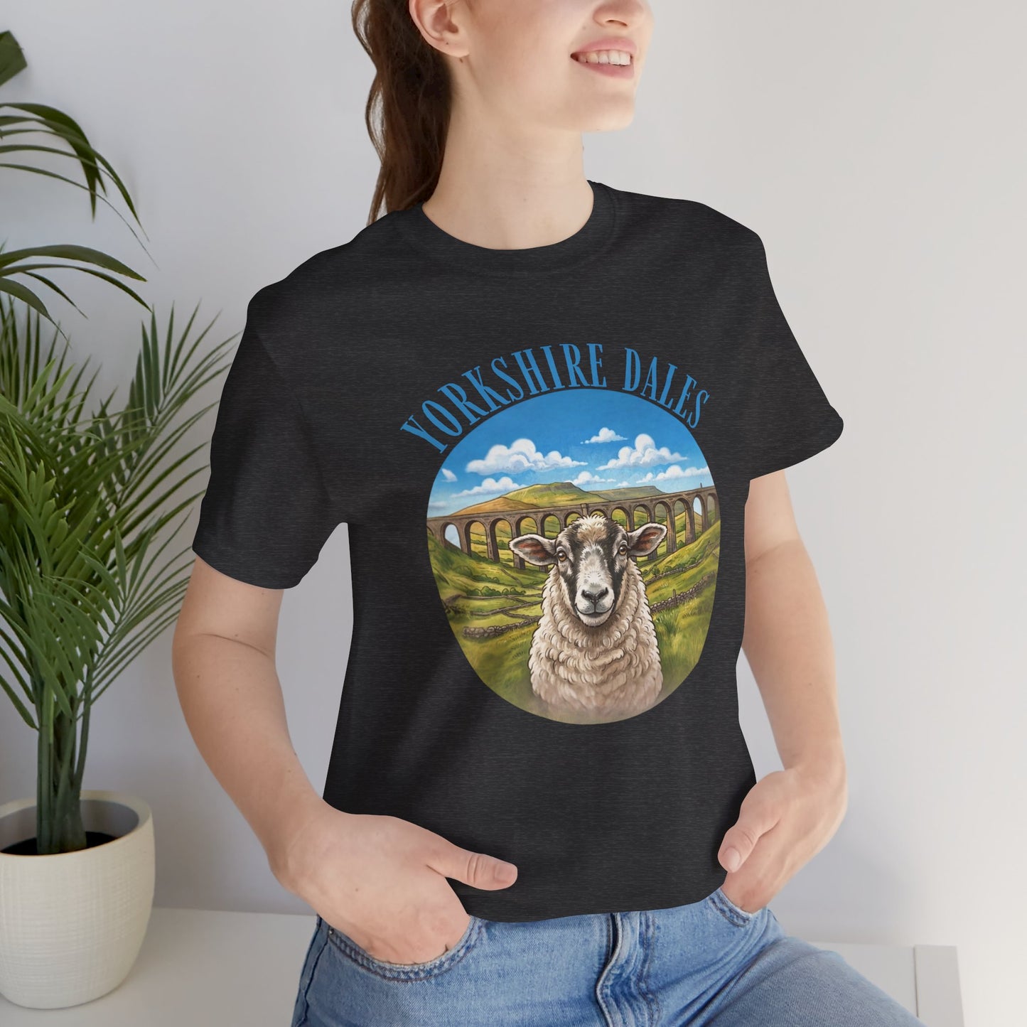 Yorkshire Dales Sheep T-Shirt — Scenic Countryside Tee