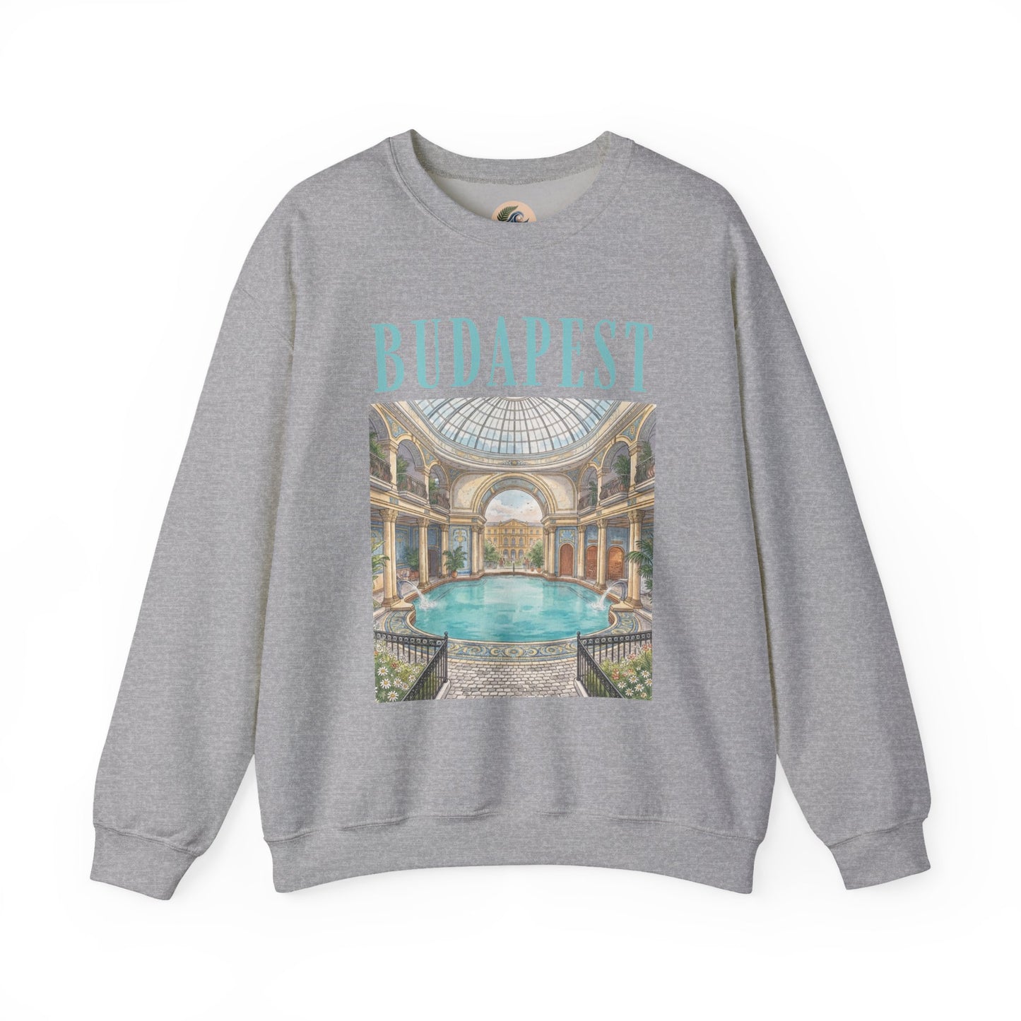 Budapest Thermal Bath Crewneck Sweatshirt