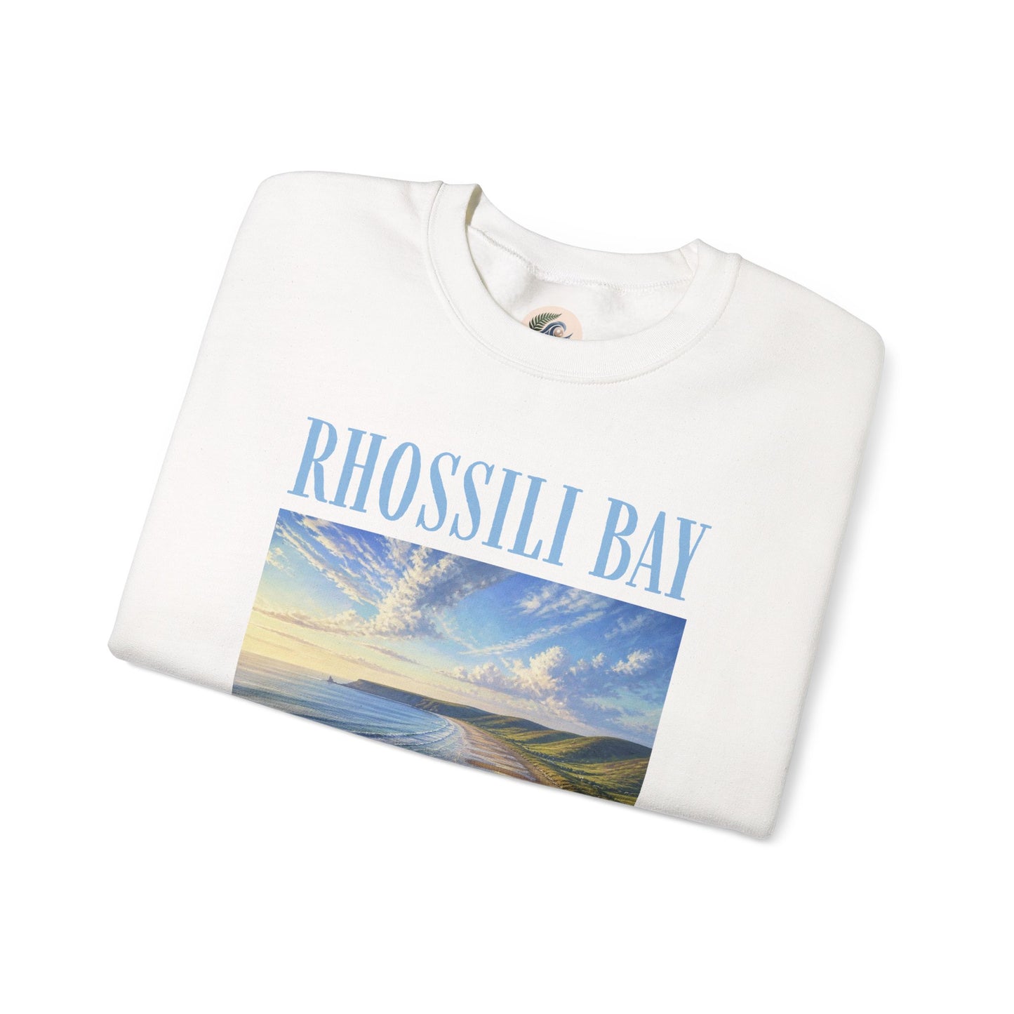 Rhossili Bay Scenic Crewneck Sweatshirt