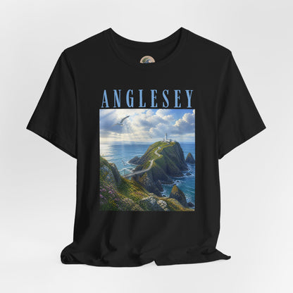 Anglesey Coastal T‑Shirt — Scenic Wales Landscape Tee