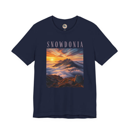 Snowdonia Mountain Sunset T‑Shirt