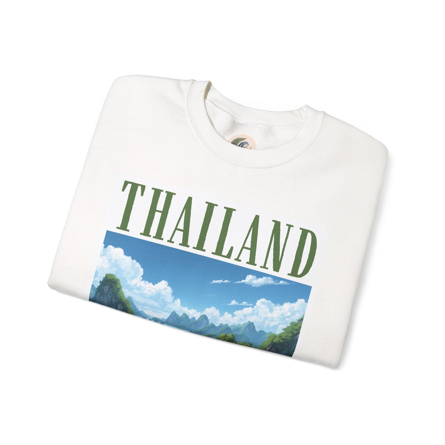 Thailand Scenic Crewneck Sweatshirt – Tropical Island Graphic