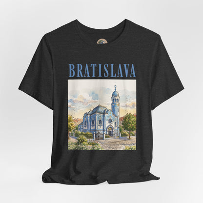 Bratislava Watercolor Church T-Shirt