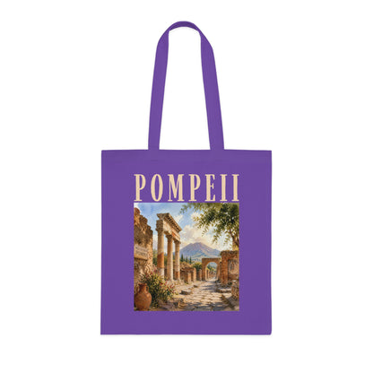 Pompeii Vintage Ruins Cotton Tote