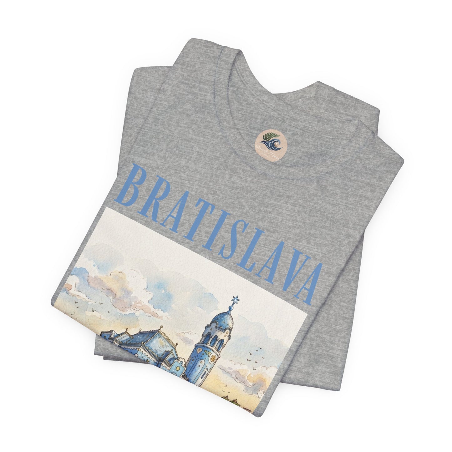 Bratislava Watercolor Church T-Shirt