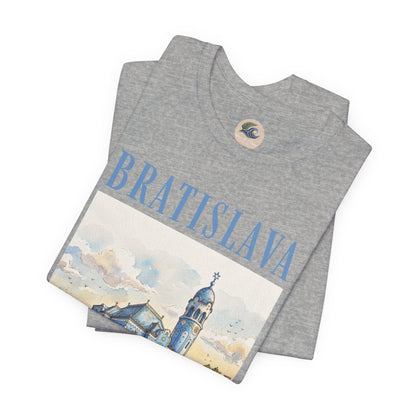 Bratislava Watercolor Church T-Shirt
