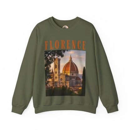 Florence Duomo Crewneck Sweatshirt – Vintage Travel Graphic