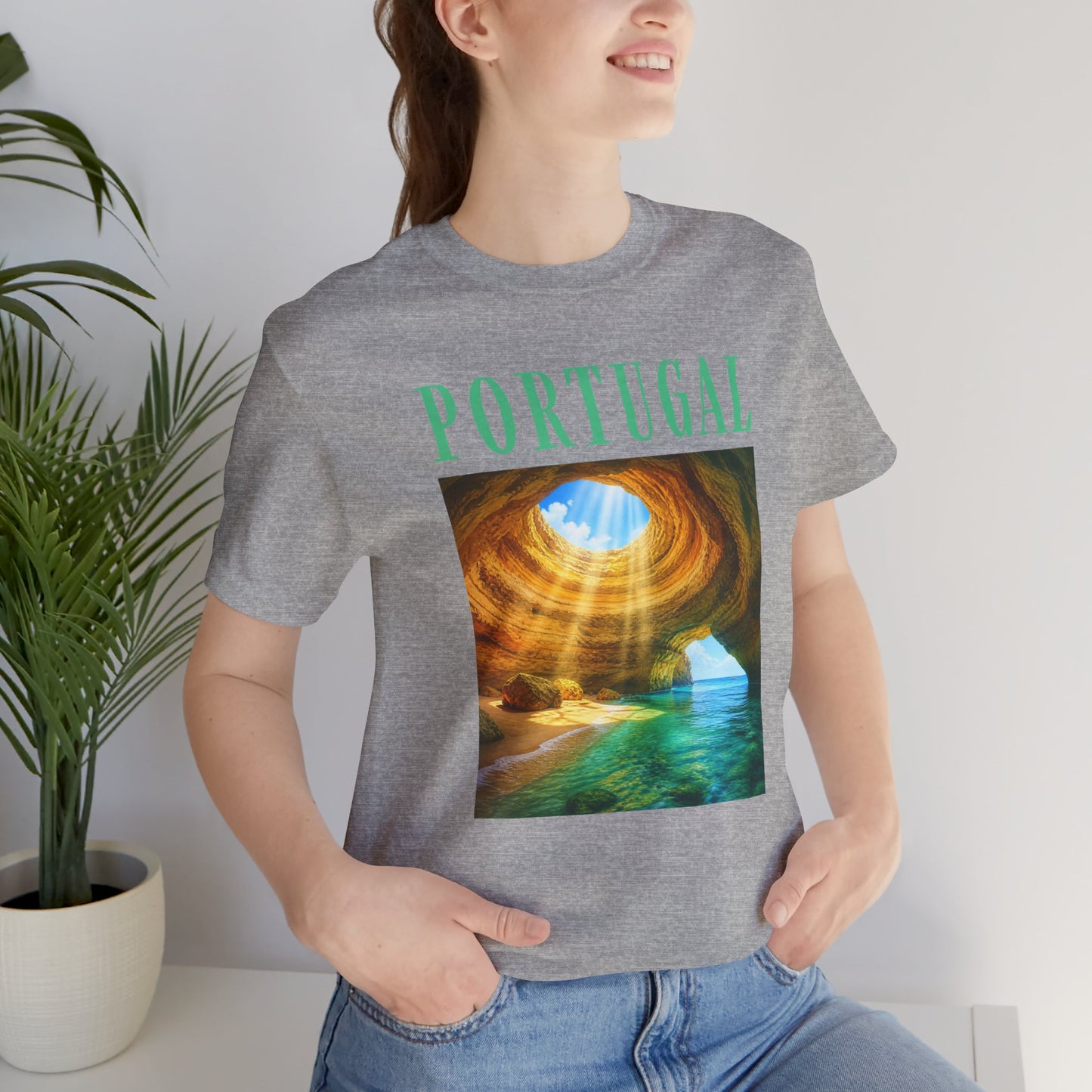 Portugal Benagil Cave Graphic Tee