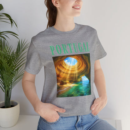 Portugal Benagil Cave Graphic Tee