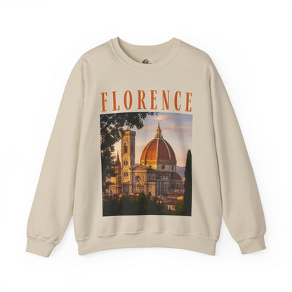 Florence Duomo Crewneck Sweatshirt – Vintage Travel Graphic