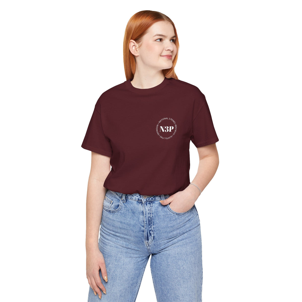 N3P National 3 Peaks - Logo Chest T-Shirt