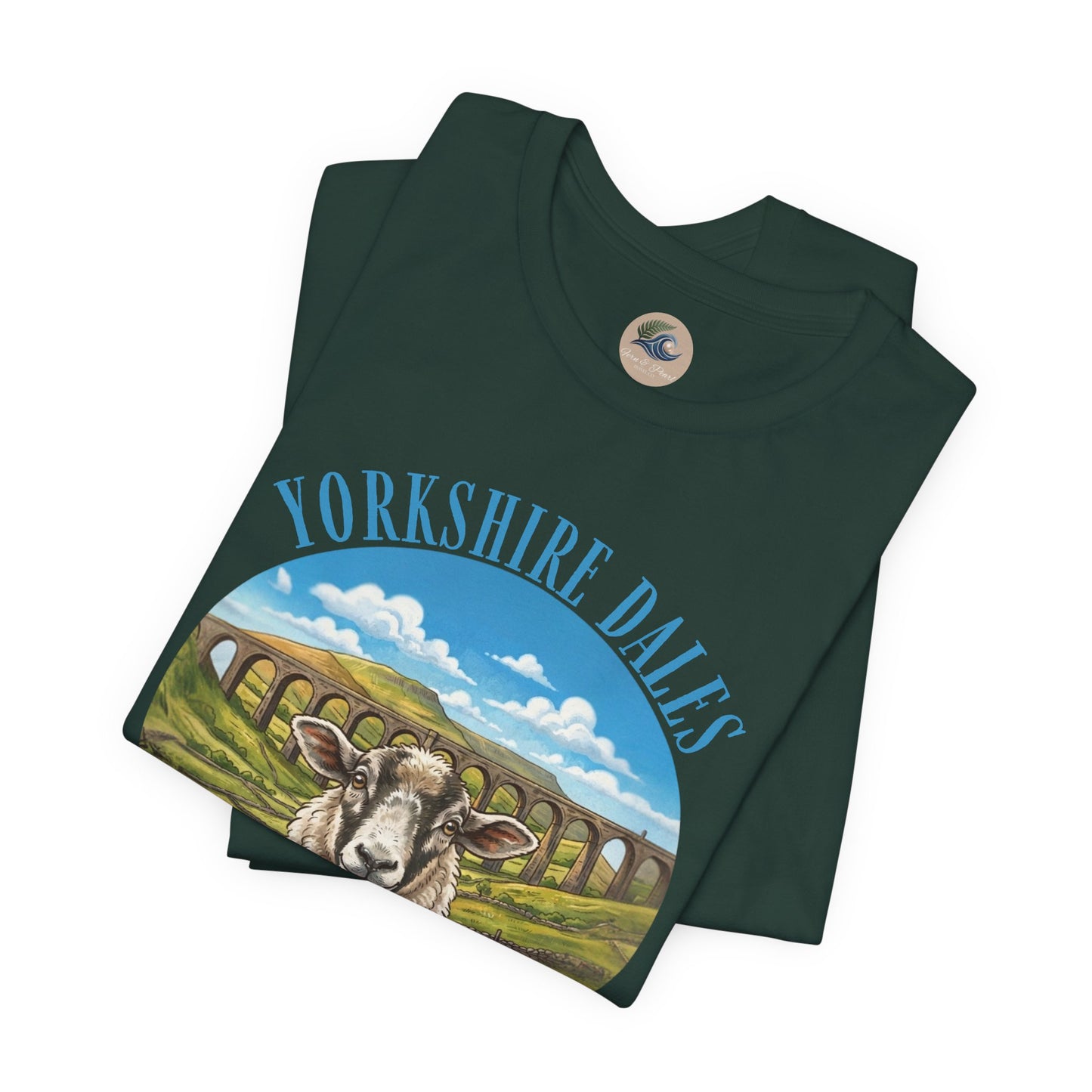 Yorkshire Dales Sheep T-Shirt — Scenic Countryside Tee