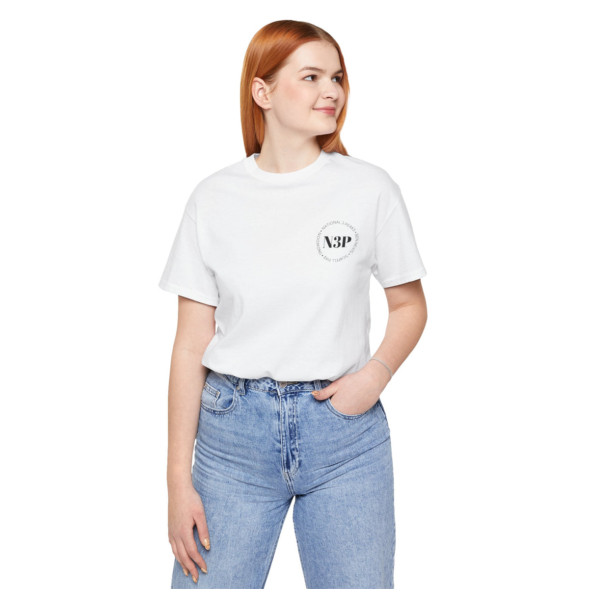 N3P National 3 Peaks - Logo Chest T-Shirt