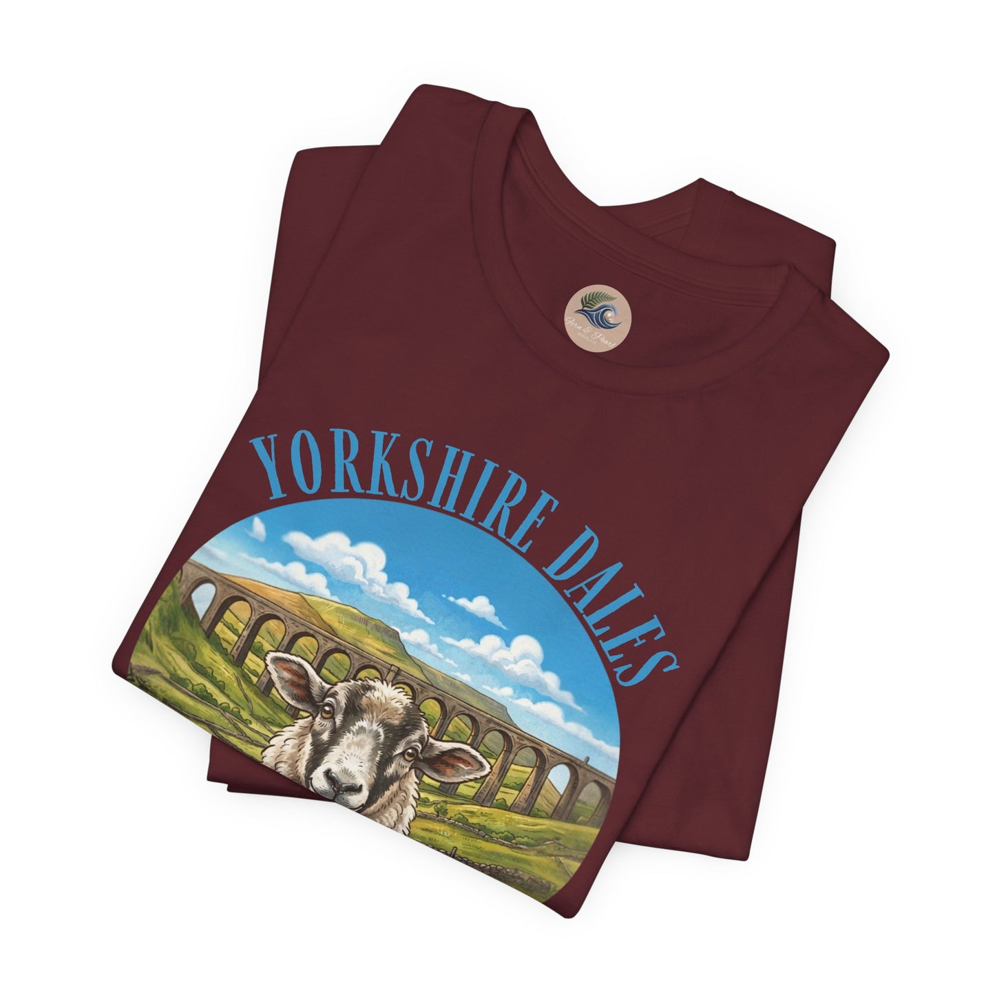 Yorkshire Dales Sheep T-Shirt — Scenic Countryside Tee