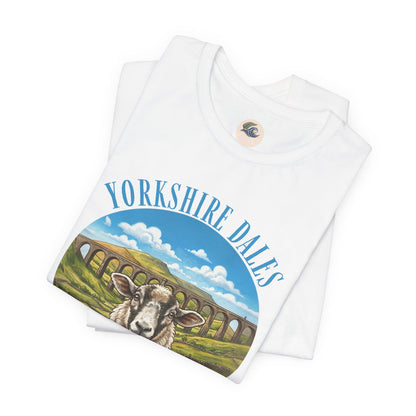 Yorkshire Dales Sheep T-Shirt — Scenic Countryside Tee