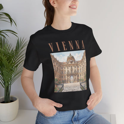 Vienna Photo Tee — Vintage Cityscape Travel T‑Shirt