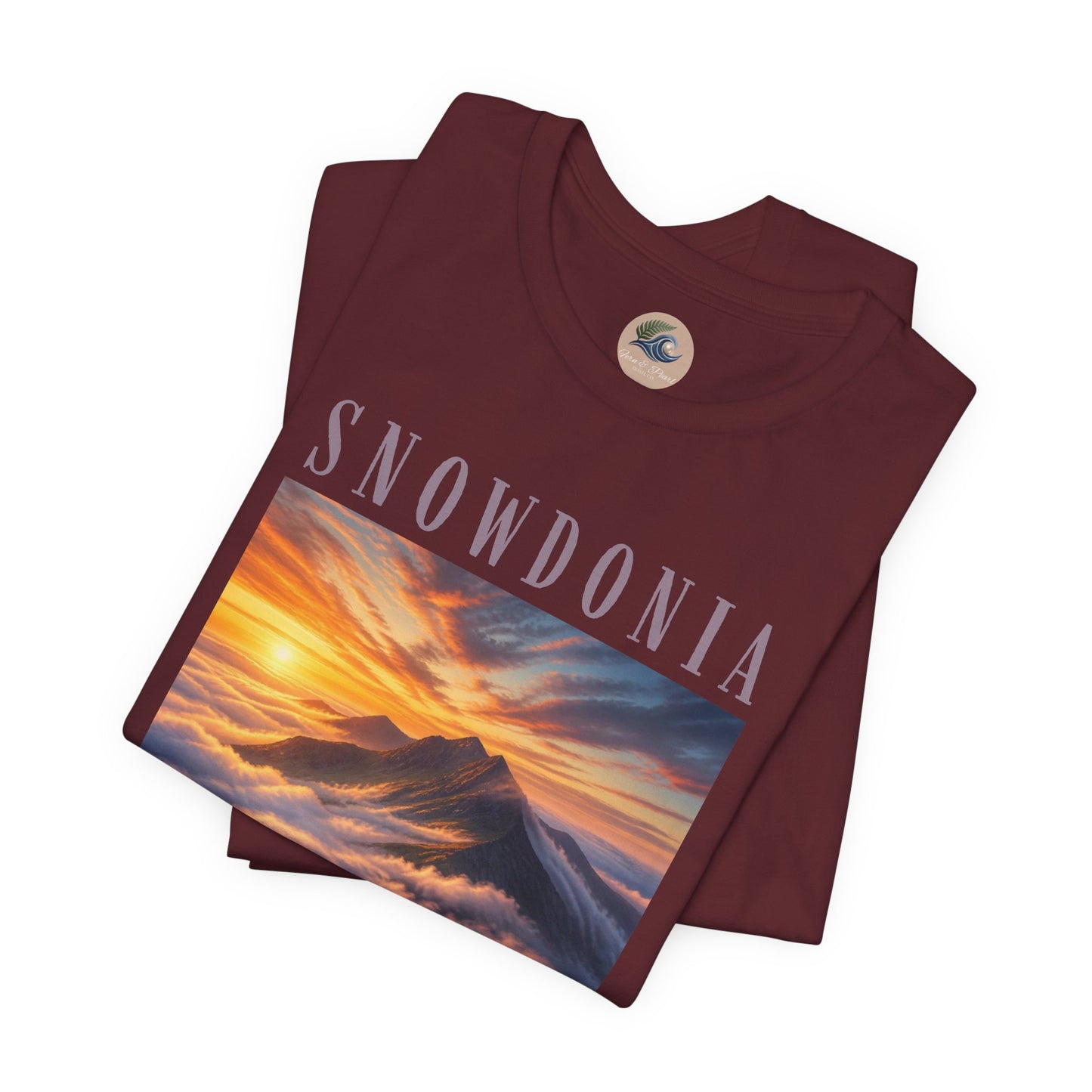 Snowdonia Mountain Sunset T‑Shirt