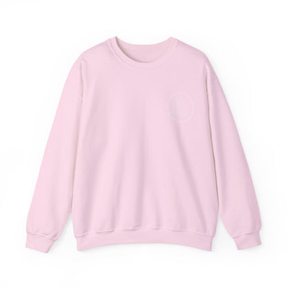 Cozy Italy Crewneck Sweatshirt with Small Chest Badge Design