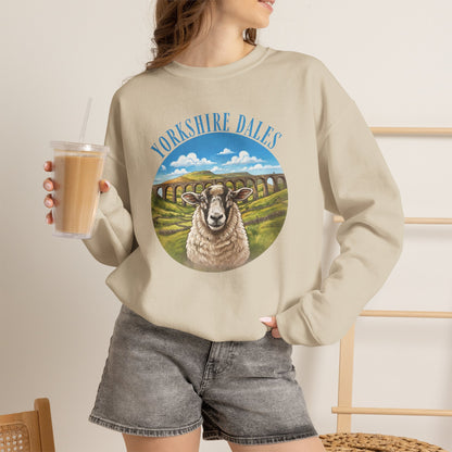 Yorkshire Dales Sheep Crewneck Sweatshirt