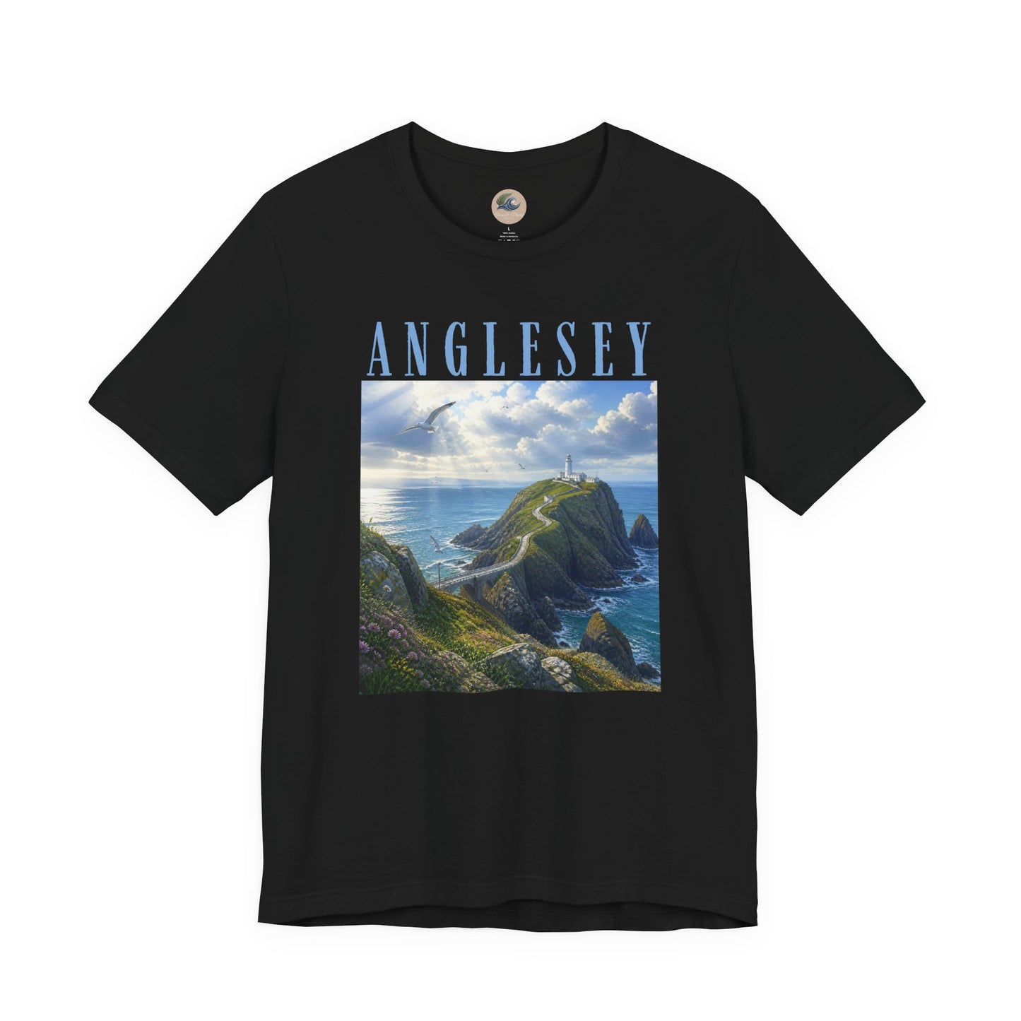 Anglesey Coastal T‑Shirt — Scenic Wales Landscape Tee