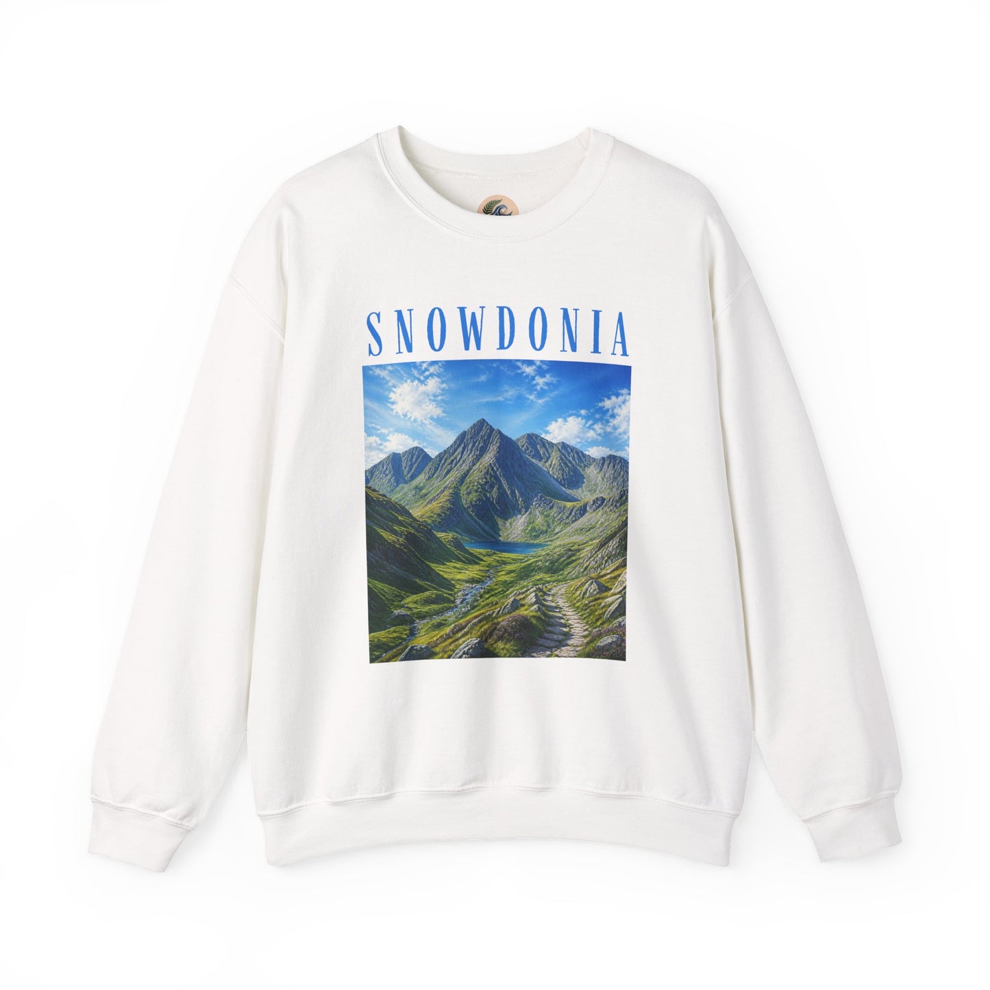 Glyderau Landscape - Snowdonia Mountain Crewneck Sweatshirt