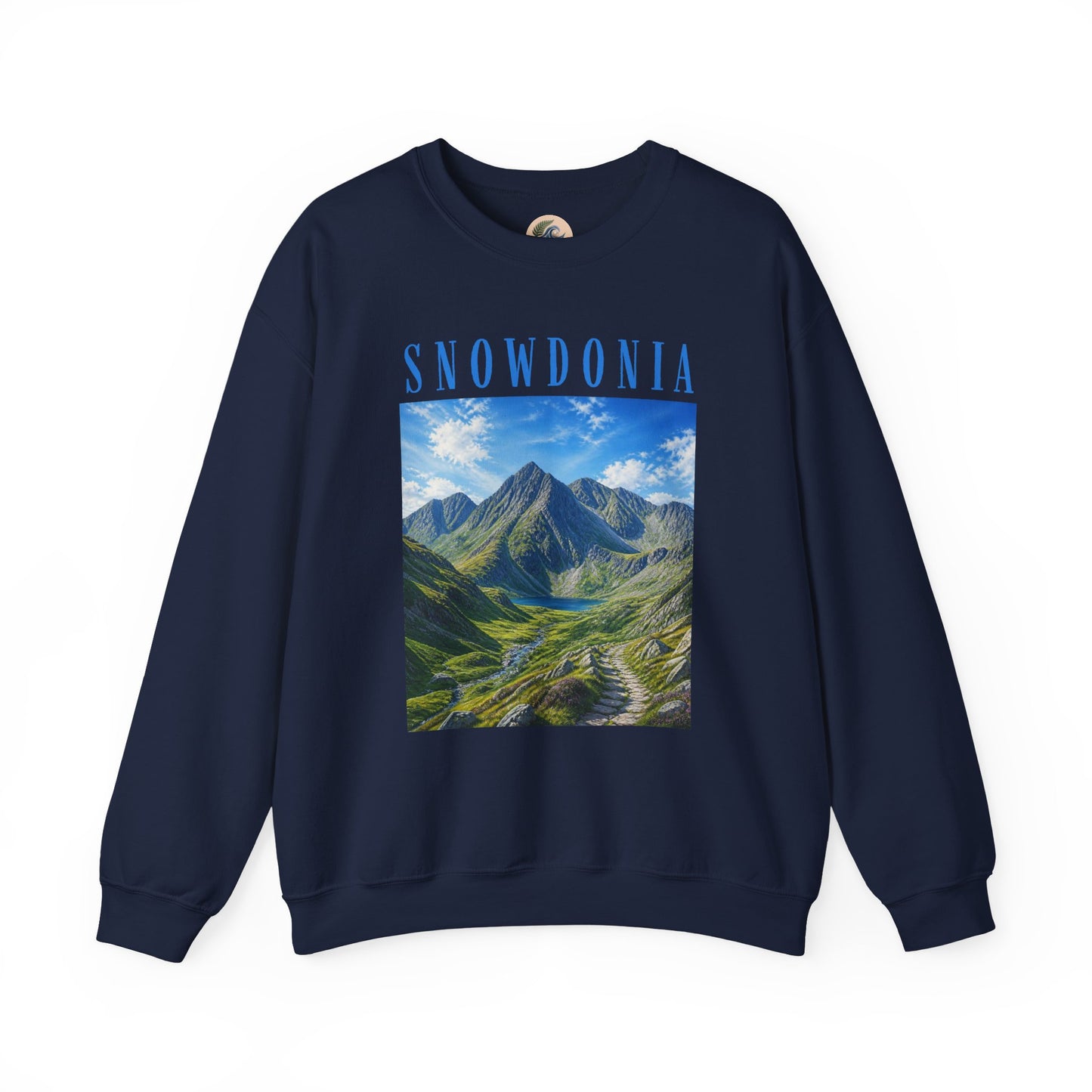 Glyderau Landscape - Snowdonia Mountain Crewneck Sweatshirt