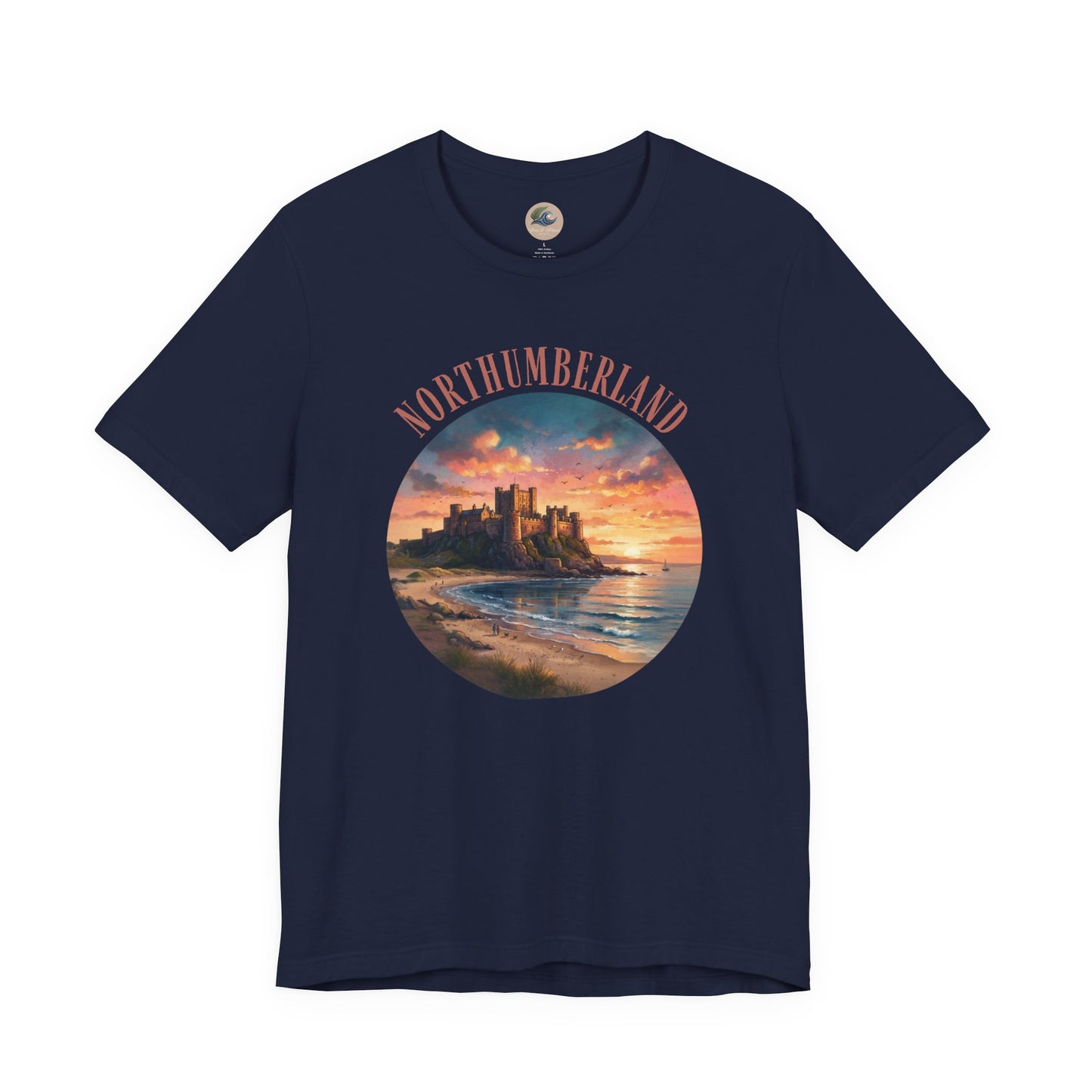 Northumberland Castle Sunset T‑Shirt