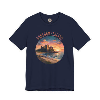 Northumberland Castle Sunset T‑Shirt