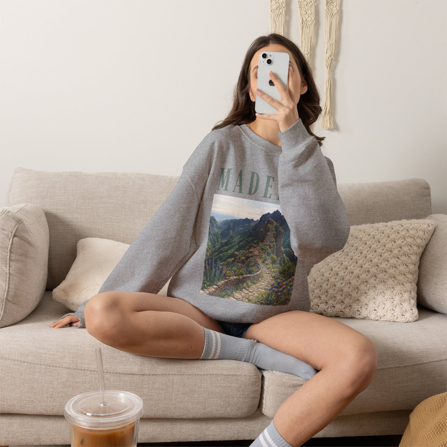Madeira Mountain Trail Crewneck Sweatshirt