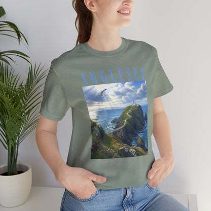 Anglesey Coastal T‑Shirt — Scenic Wales Landscape Tee
