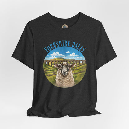 Yorkshire Dales Sheep T-Shirt — Scenic Countryside Tee