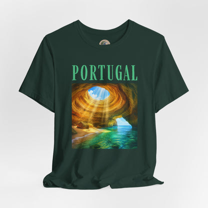 Portugal Benagil Cave Graphic Tee