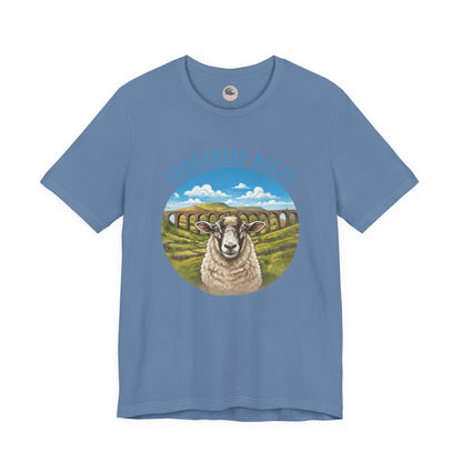 Yorkshire Dales Sheep T-Shirt — Scenic Countryside Tee