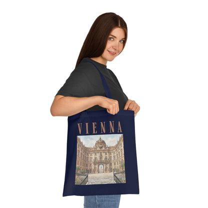 Vienna Architectural Photo Tote Bag – Vintage City Travel Souvenir