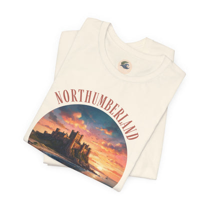 Northumberland Castle Sunset T‑Shirt