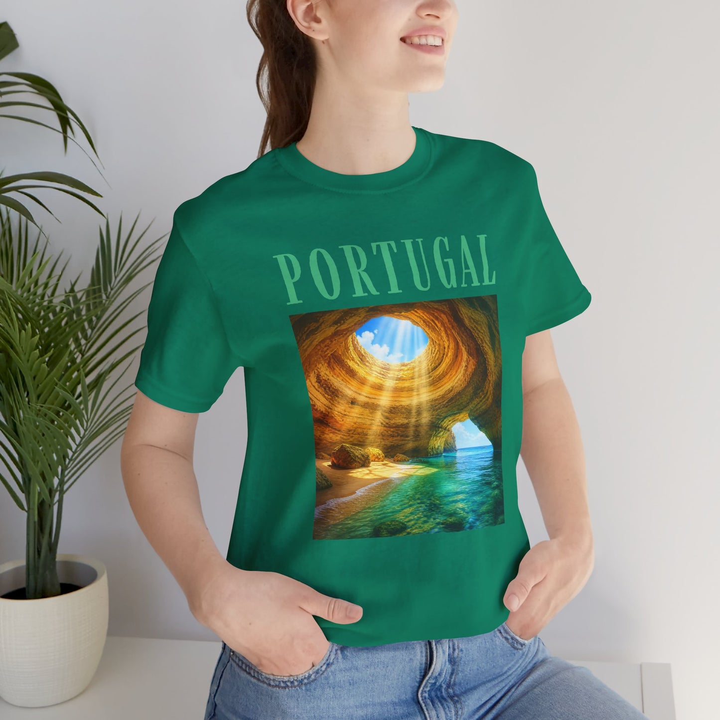 Portugal Benagil Cave Graphic Tee