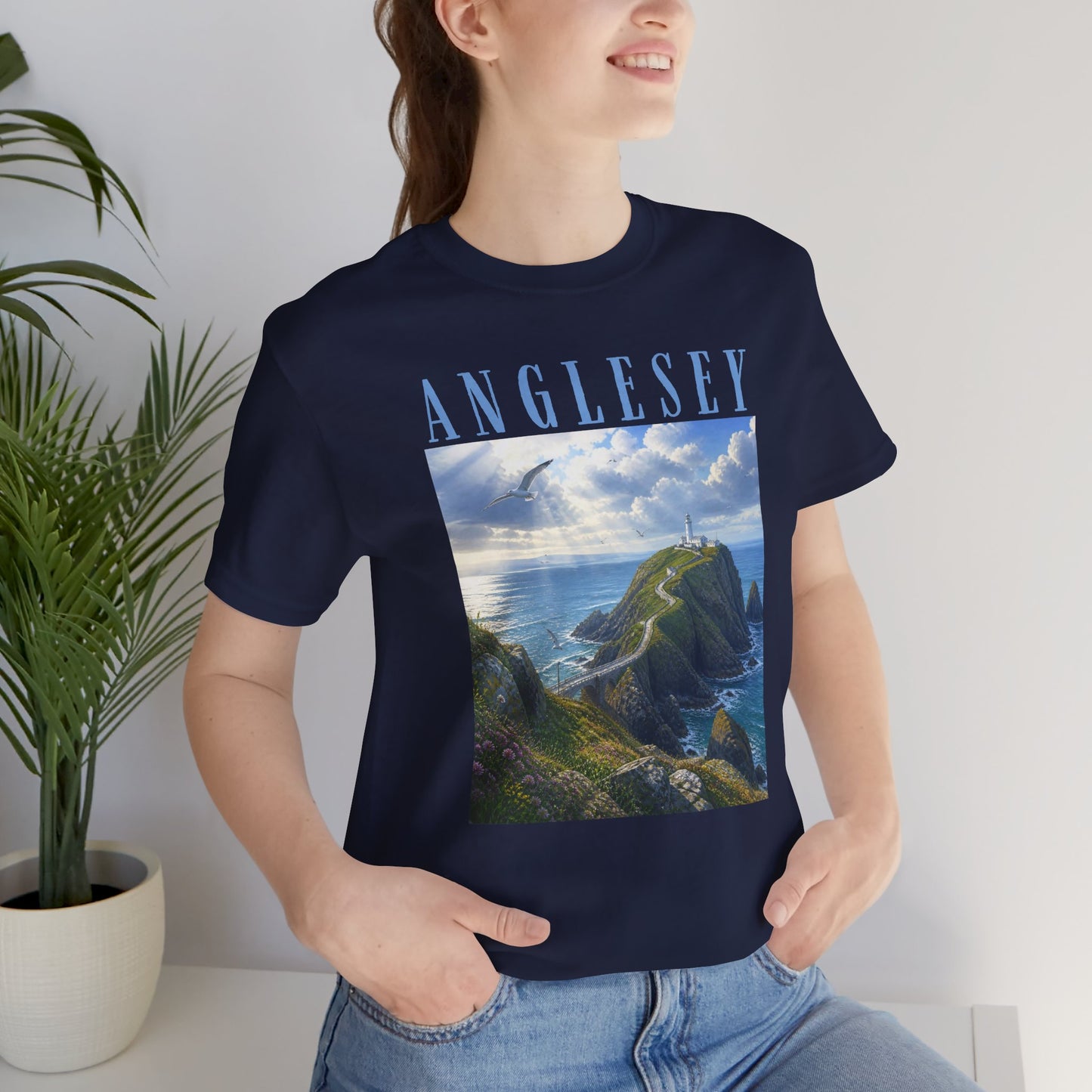 Anglesey Coastal T‑Shirt — Scenic Wales Landscape Tee
