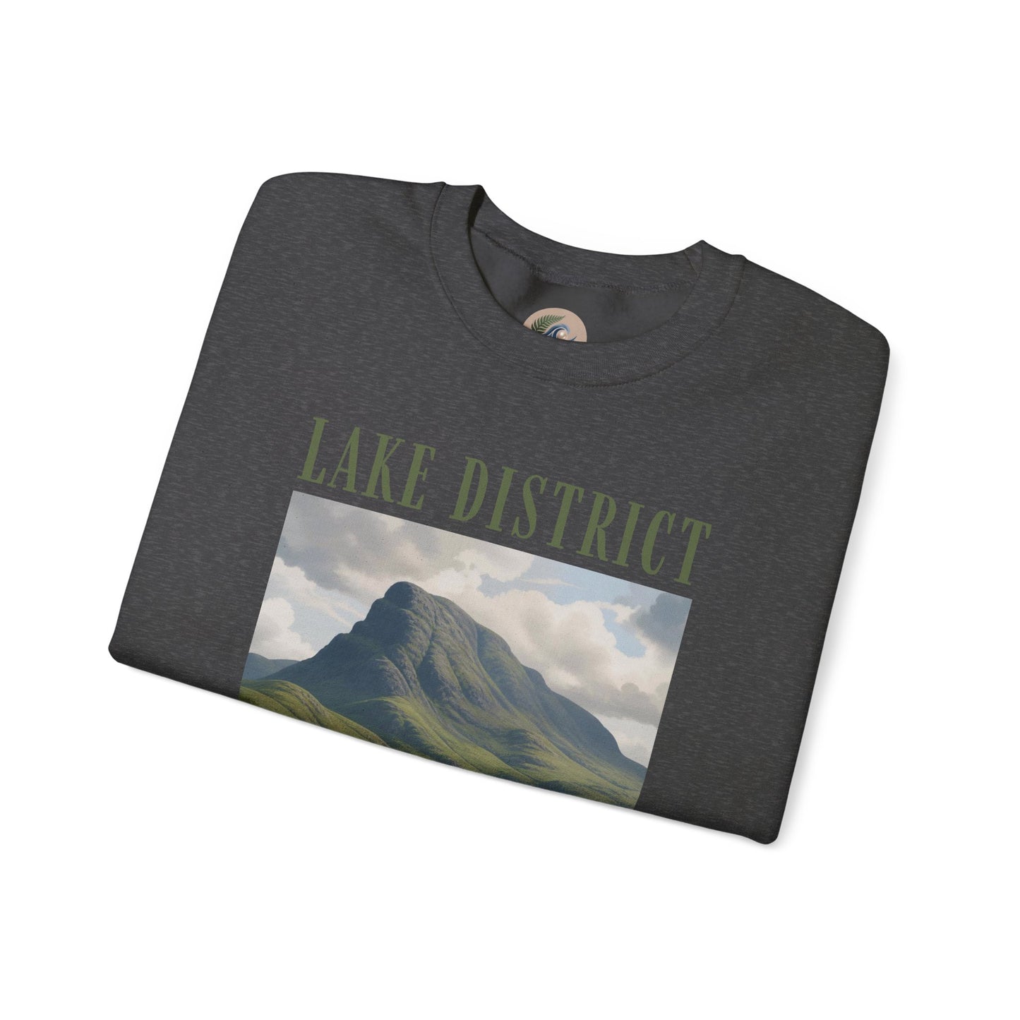 Lake District Scenic Sweatshirt — Vintage Landscape Crewneck