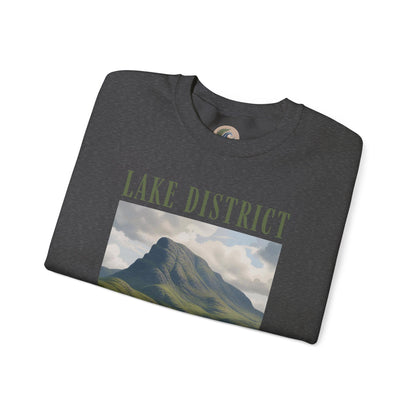 Lake District Scenic Sweatshirt — Vintage Landscape Crewneck