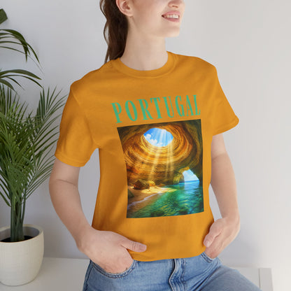 Portugal Benagil Cave Graphic Tee