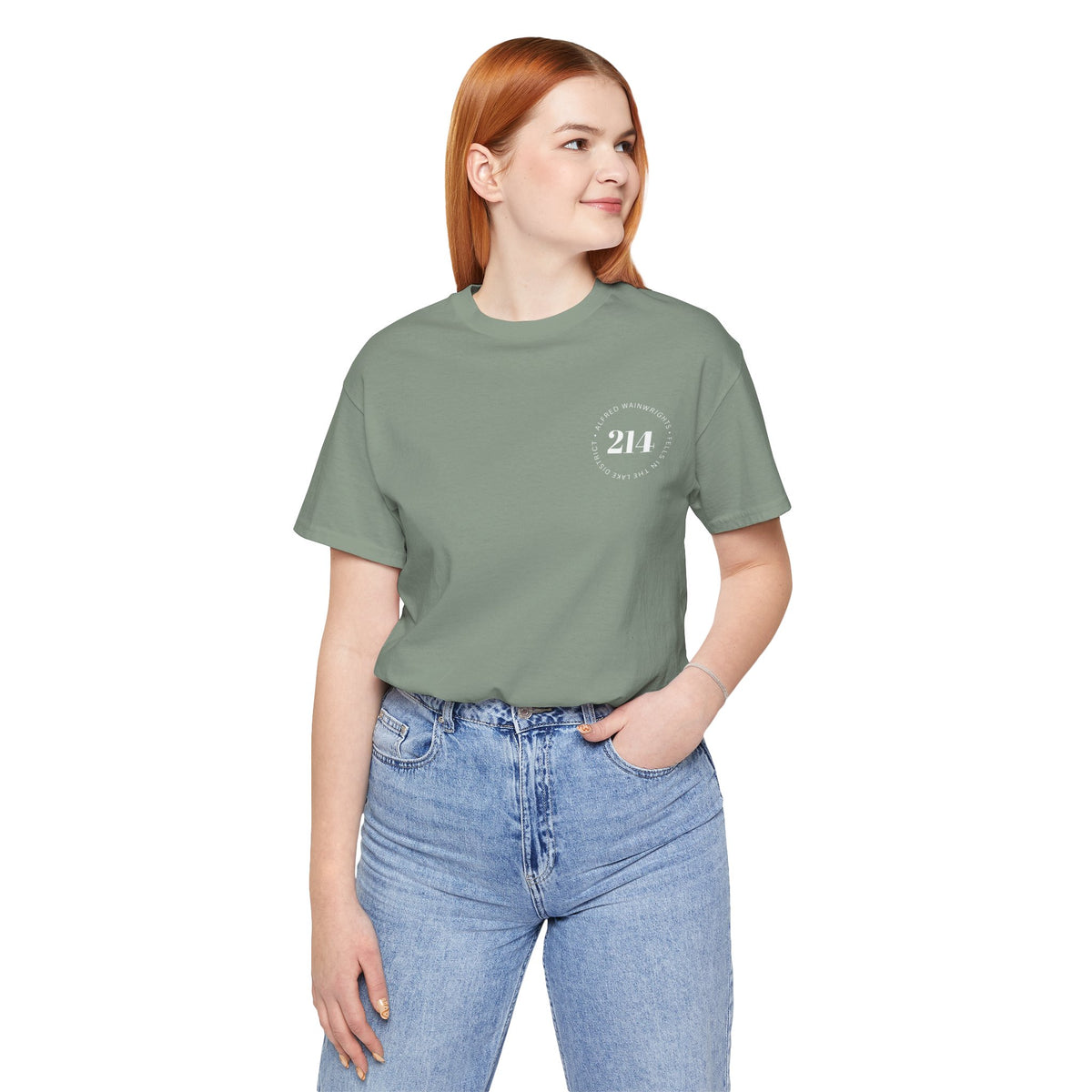 214 Wainwrights Minimalist Chest Logo T‑Shirt