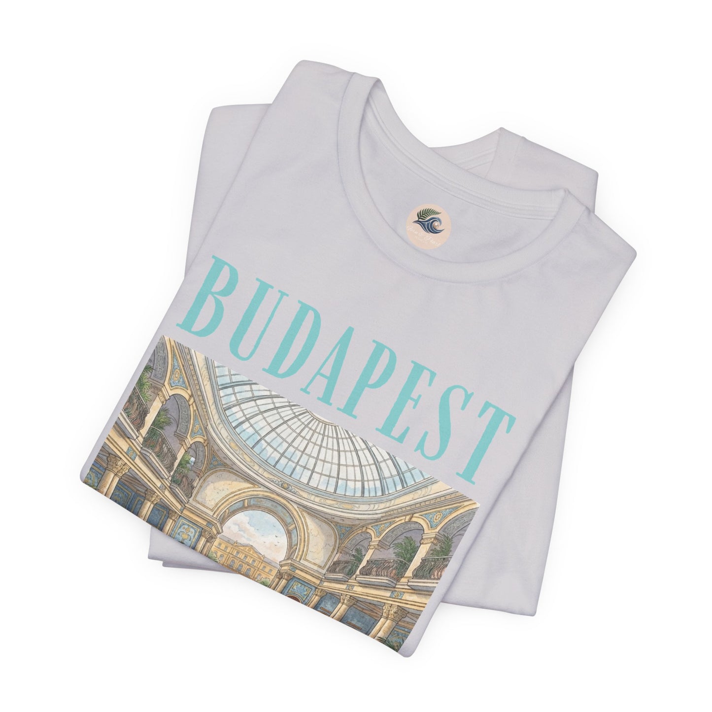 Budapest Thermal Baths Graphic Tee — Vintage Spa Travel T-Shirt