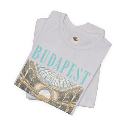 Budapest Thermal Baths Graphic Tee — Vintage Spa Travel T-Shirt