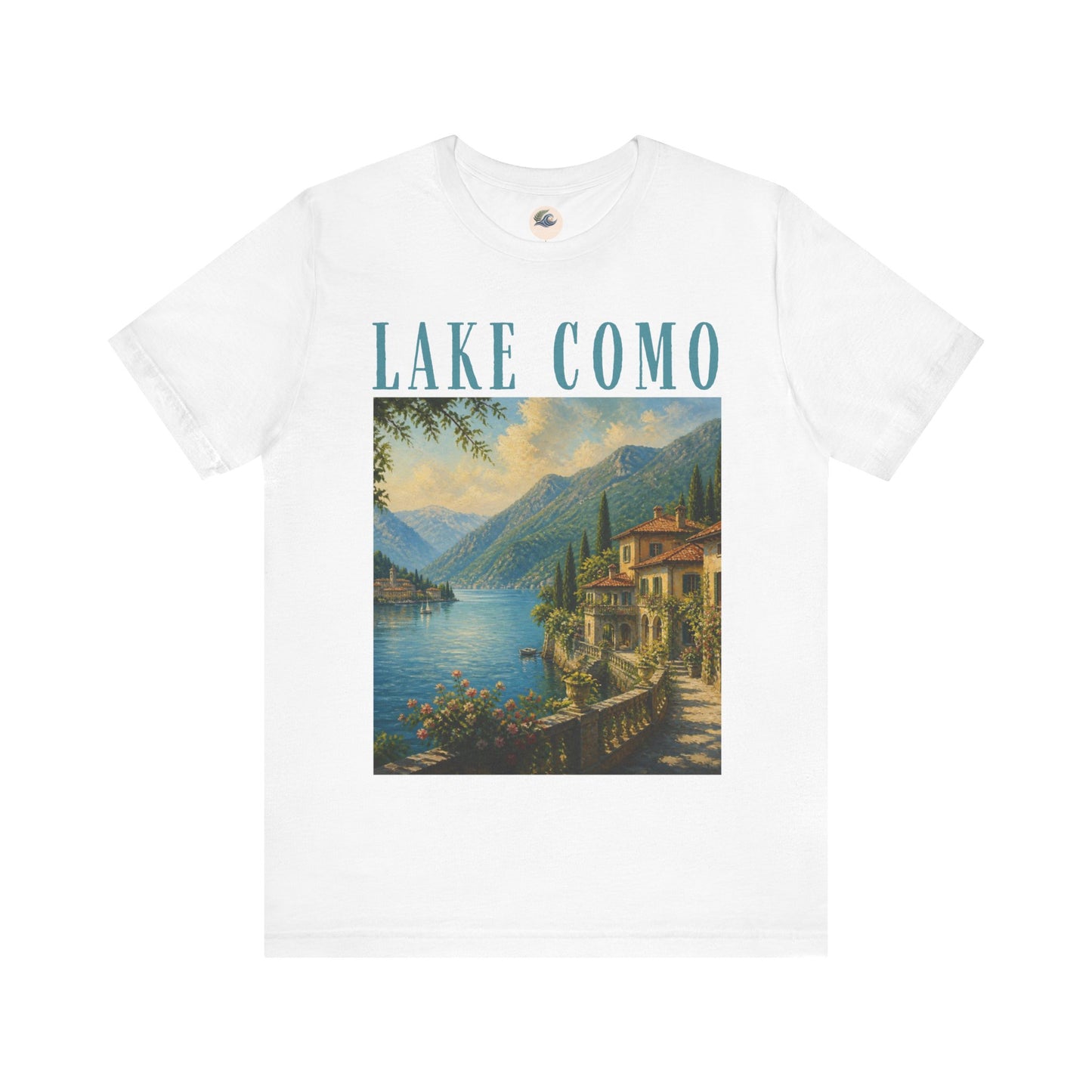 Lake Como Vintage Landscape Tee