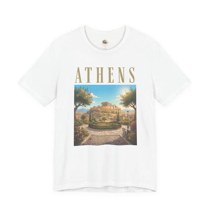 Athens Scenic Tee — Vintage Acropolis Travel T‑Shirt