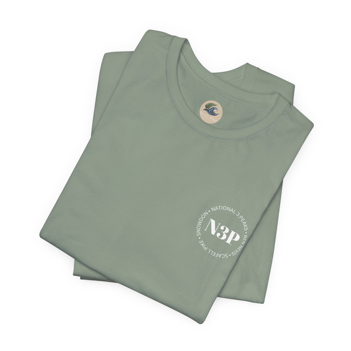N3P National 3 Peaks - Logo Chest T-Shirt
