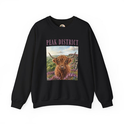 Peak District Highland Cow Sweatshirt