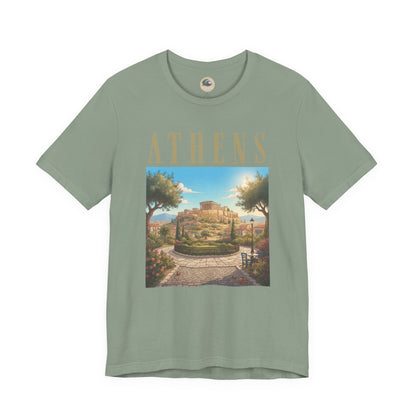 Athens Scenic Tee — Vintage Acropolis Travel T‑Shirt