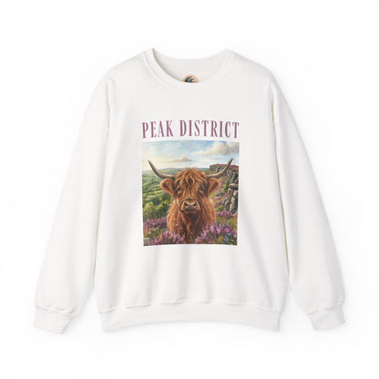 Peak District Highland Cow Sweatshirt