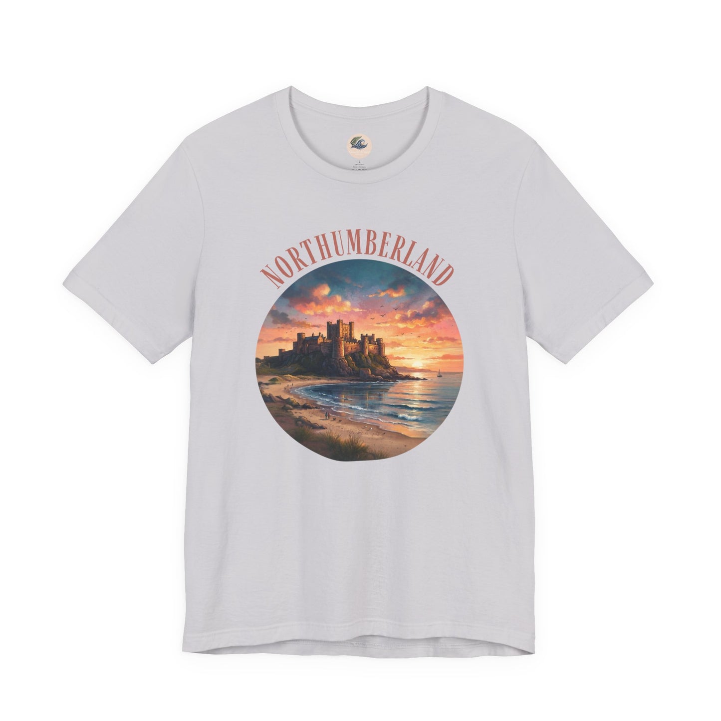 Northumberland Castle Sunset T‑Shirt